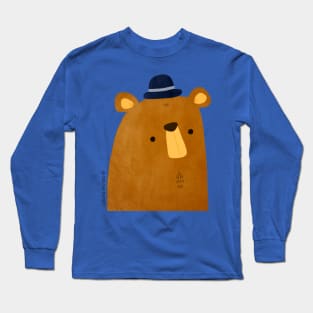 Mr Bear with Hat Long Sleeve T-Shirt